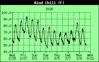 Wind Chill History